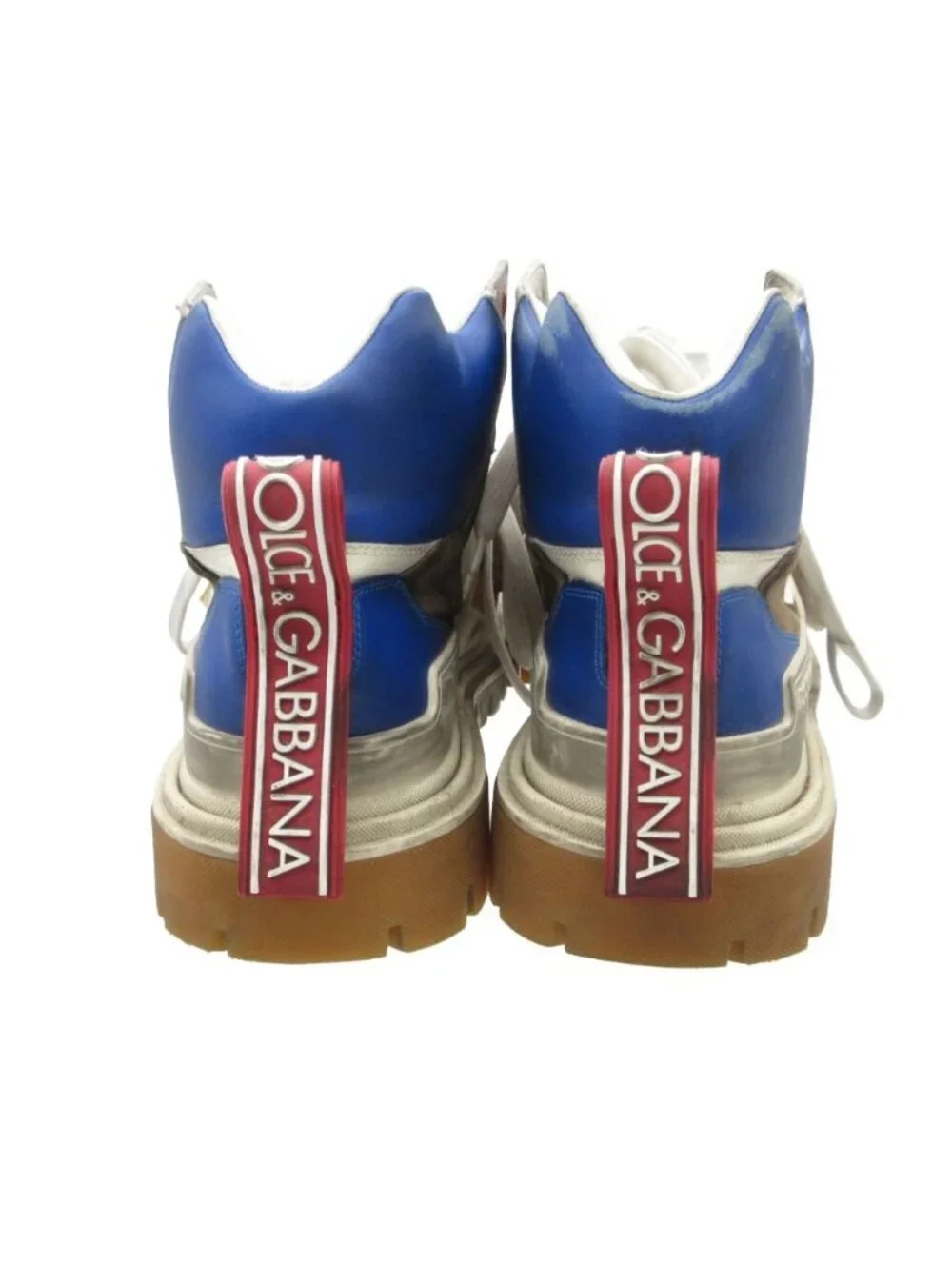 Dolce & Gabbana Sneakers Tracking Shoes Hiking Boots White 7